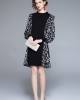 Slim knitted Pseudo-two printing dress for women – PRYCUS MITCHELL INC