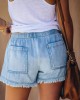 Womens Lightweight Shorts Casual Baggy Trendy Short Pants Elastic Waist Drawstring Comfy Shorts – PRYCUS MITCHELL INC