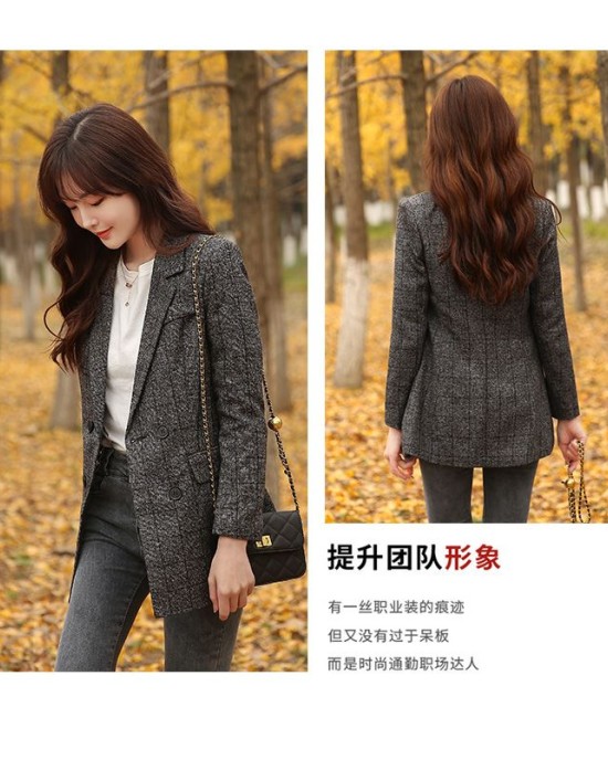 Slim fashion business suit Korean style coat for women – PRYCUS MITCHELL INC