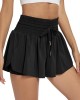 Athletic Shorts for Women High Waisted Gym Yoga Workout Running Tennis Skirt Skort Cute Clothes Casual Summer – PRYCUS MITCHELL INC