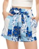 Womens Bowknot Shorts for Summer Casual High Waist Beach Shorts S-2XL – PRYCUS MITCHELL INC