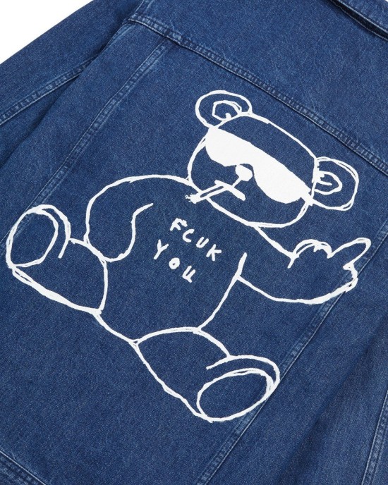 Rude Bear Oversized Denim Jacket – PRYCUS MITCHELL INC