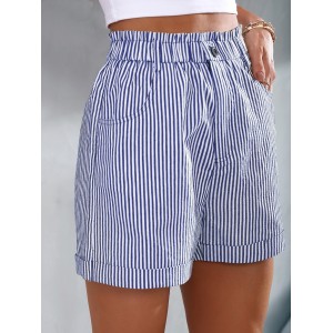 Women’s Shorts Striped Slant Pockets Shorts – PRYCUS MITCHELL INC