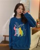 Casual printing loose hoodie cartoon lazy tops – PRYCUS MITCHELL INC