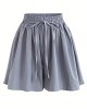 Plus Size Basic Shorts, Women’s Plus Plain Drawstring Slight Stretch Casual Shorts – PRYCUS MITCHELL INC