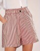 Plus Size Striped Print Pockets Shorts, Casual Buttons Shorts For Spring & Summer, Women’s Plus SizeClothing – PRYCUS MITCHELL INC