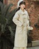 White cotton coat autumn and winter coat for women – PRYCUS MITCHELL INC