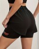 Comfort-Woven Quick-Dry Women’s Sport Shorts – Breathable, Stylish Alphabet Design, Adjustable Drawstring Waist for All Seasons – PRYCUS MITCHELL INC