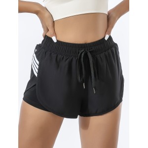 Women’s Athletic Shorts, Summer Running Yoga Fitness, 2-in-1 Quick-Dry Badminton Training, Sporty Style With Pocket For Phone – PRYCUS MITCHELL INC