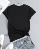 Letter Printed Causal Round Neck T-shirt, Short Sleeves Sports Running Tops, Women’s Activewear – PRYCUS MITCHELL INC