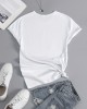 Letter Printed Causal Round Neck T-shirt, Short Sleeves Sports Running Tops, Women’s Activewear – PRYCUS MITCHELL INC