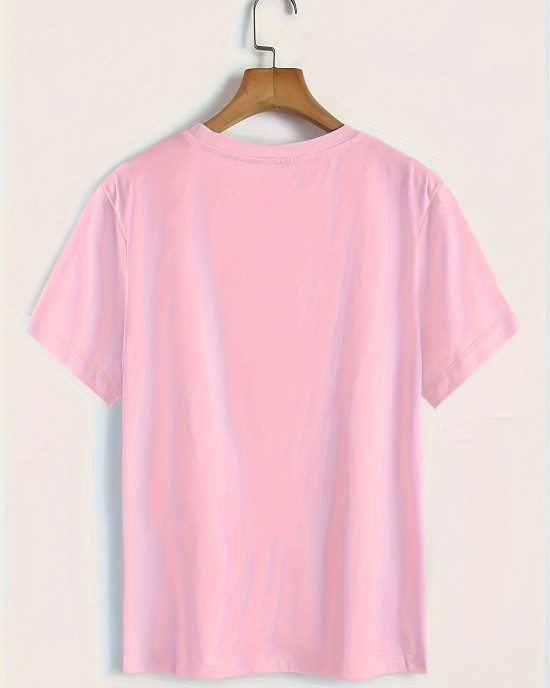 Summer-Ready Casual Women’s Tee: Breathable Polyester, Unique Portrait Print, Machine-Washable – PRYCUS MITCHELL INC