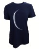 Women’s Moon Motif Tee – Soft Crew Neck, Short Sleeve Comfort – Stylish Springu002FSummer Casual Wear – PRYCUS MITCHELL INC