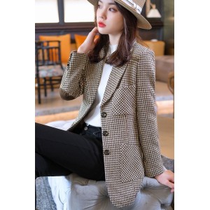 Temperament woolen coat business suit for women – PRYCUS MITCHELL INC