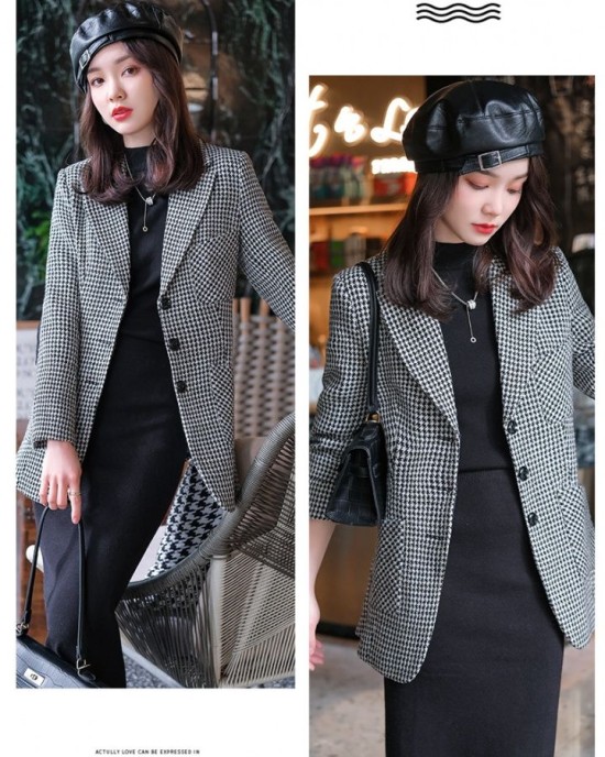 Temperament woolen coat business suit for women – PRYCUS MITCHELL INC