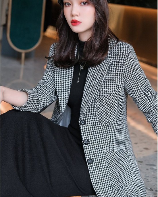 Temperament woolen coat business suit for women – PRYCUS MITCHELL INC