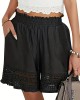 Summer Chic Paper Bag Waist Shorts – Tassel Hem Elegance, Comfort Fit Women’s Fashion – PRYCUS MITCHELL INC