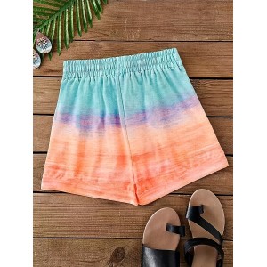 Breezy Tropical Elegance: Versatile Coconut Tree Print Casual Shorts for Women with Elastic Drawstring Waist, Durable & Easy-Care – PRYCUS MITCHELL INC